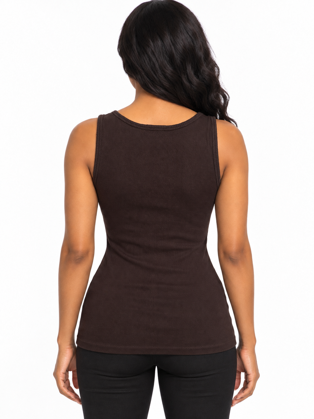 Apt. 9 Embellished Ribbed Cotton Tank Top