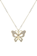 Hollow Butterfly Necklace